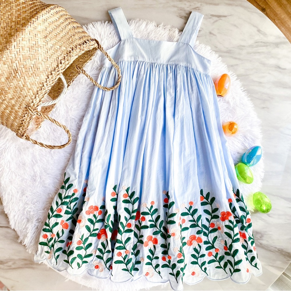 Janie and Jack girls dress Embroidered Spring Dress Easter Clothes